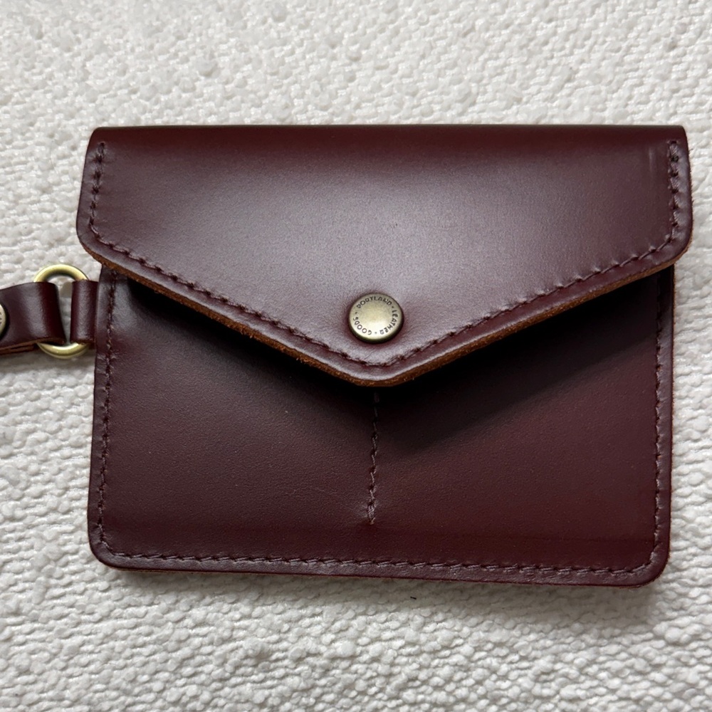 Portland Leather Wristlet